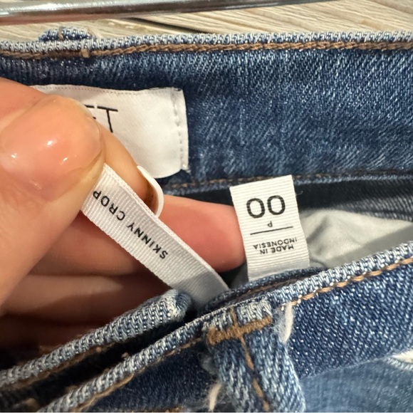 Loft outlet petite raw hem skinny crop ❤️ - Picture 6 of 7
